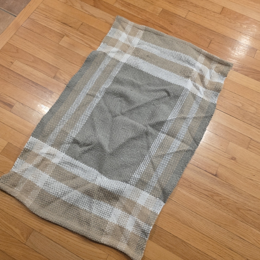 Threshold Plaid Indoor Outdoor Rug